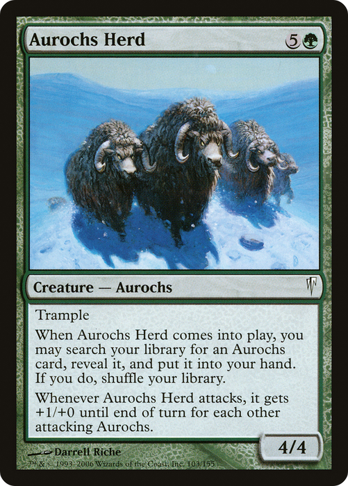 Aurochs Herd (CSP-103) - common