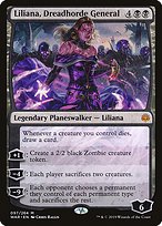 Liliana, Dreadhorde General (WAR-097) - mythic - Foil