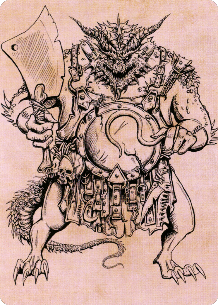 Thrakkus the Butcher // Thrakkus the Butcher (ACLB-077) - common (Borderless)