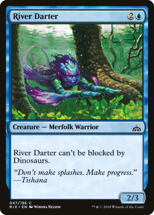 River Darter (RIX-047) - common - Foil