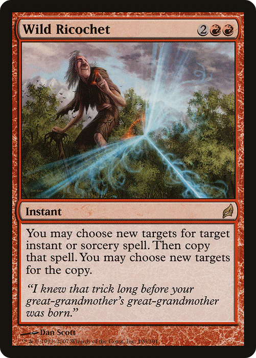 Wild Ricochet (LRW-196) - rare - Foil