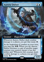 Aurora Shifter (M3C-045) - rare: (Extended Art) - Foil