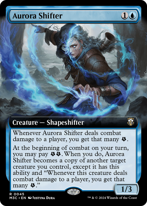 Aurora Shifter (M3C-045) - rare: (Extended Art)