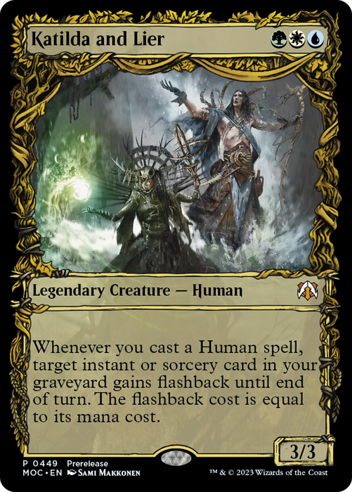 Katilda and Lier (PRE-449) - mythic: (Showcase) - Foil