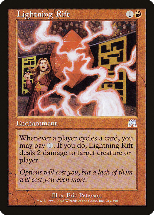 Lightning Rift (ONS-217) - uncommon - Foil