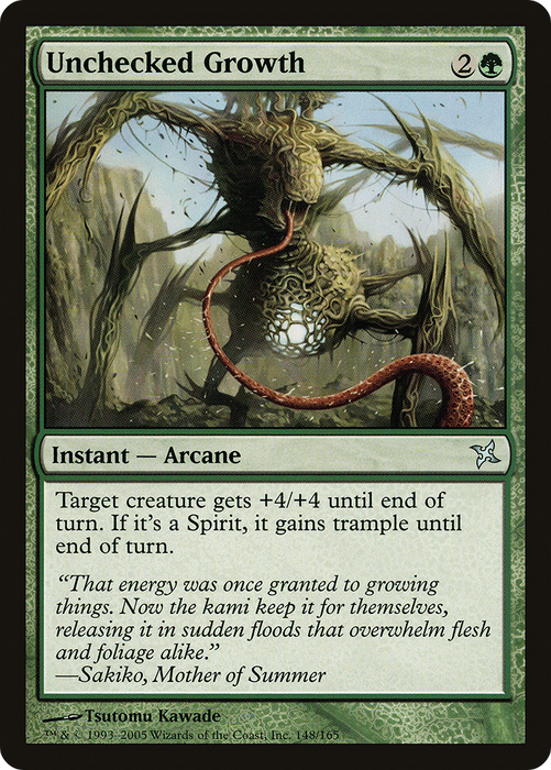 Unchecked Growth (BOK-148) - uncommon - Foil