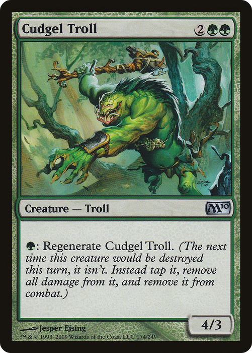Cudgel Troll (M10-174) - uncommon