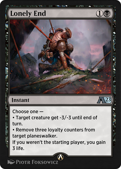 Lonely End (YBRO-006) - uncommon