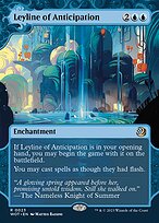 Leyline of Anticipation (WOT-023) - rare: (Showcase) (Borderless) - Foil