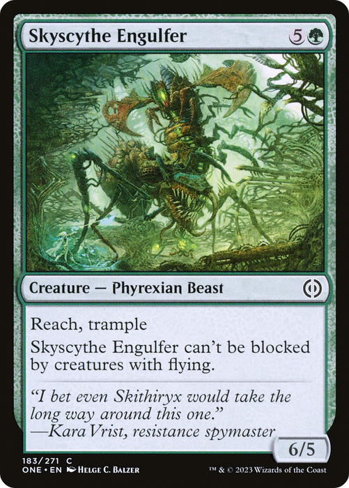 Skyscythe Engulfer (ONE-183) - common - Foil