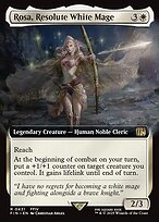 Rosa, Resolute White Mage (Extended Art) (FIN-431) - rare