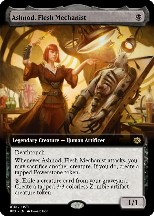 Ashnod, Flesh Mechanist (PRM-105688) - rare - Foil