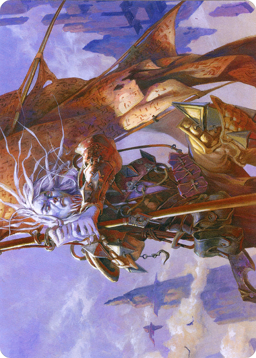 Sea Gate Banneret // Sea Gate Banneret (AZNR-043) - common (Borderless) - Foil