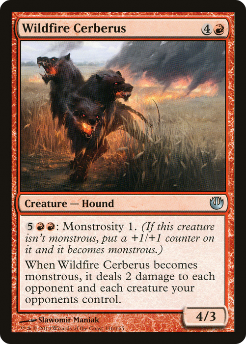 Wildfire Cerberus (JOU-116) - uncommon