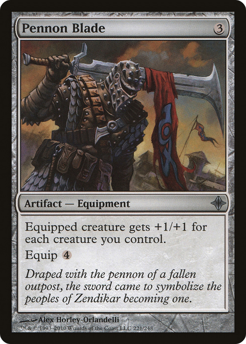 Pennon Blade (ROE-221) - uncommon - Foil