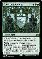 Court of Garenbrig (WOC-025) - rare