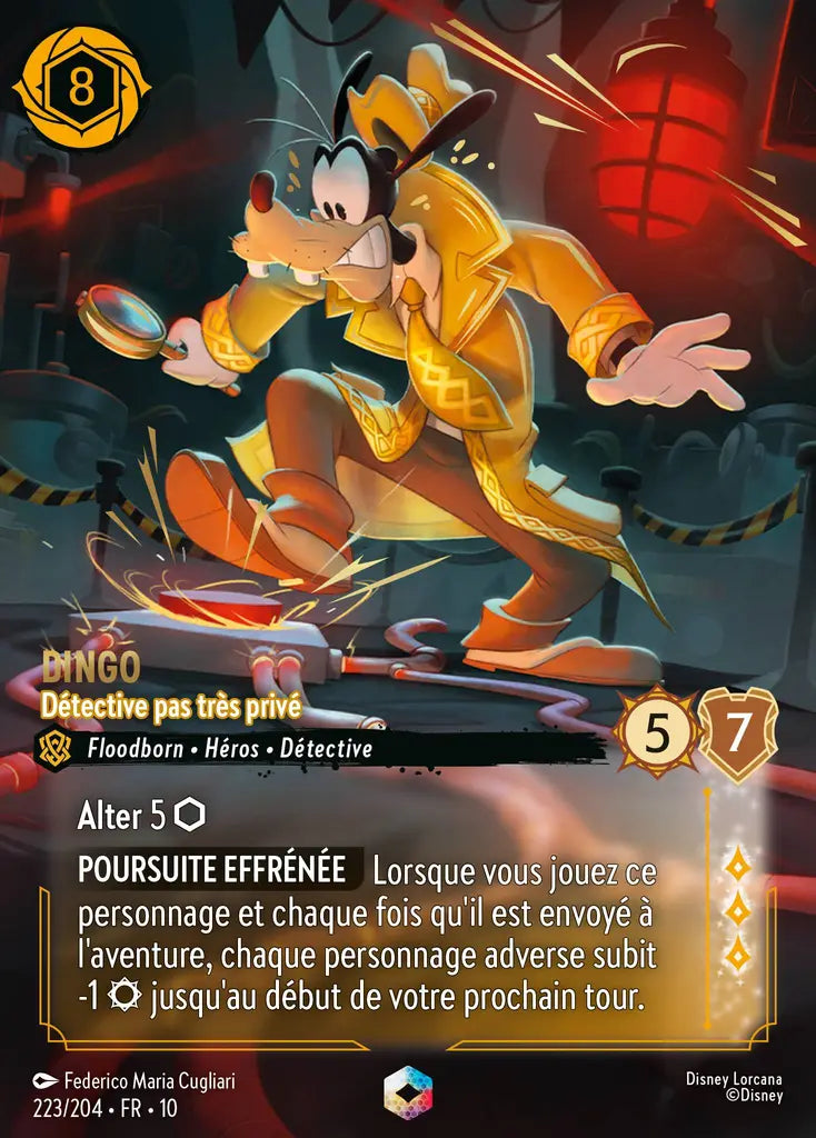 Dingo - Détective pas très privé (Enchantée) (223/204) - LDLP - Enchantée - Holofoil