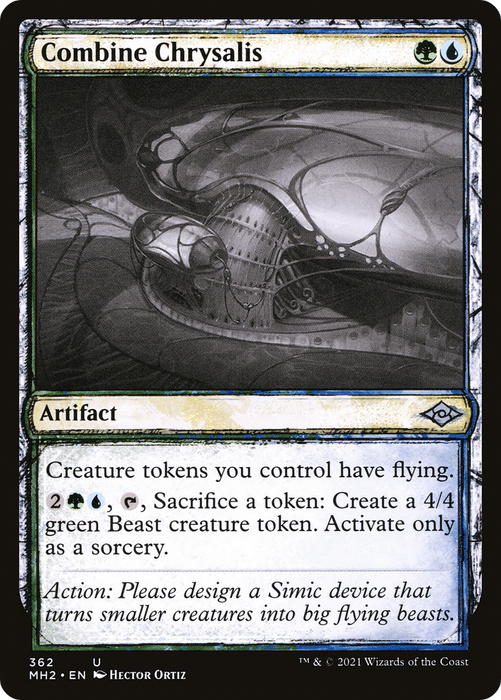 Combine Chrysalis (MH2-362) - uncommon: (Showcase) - Foil