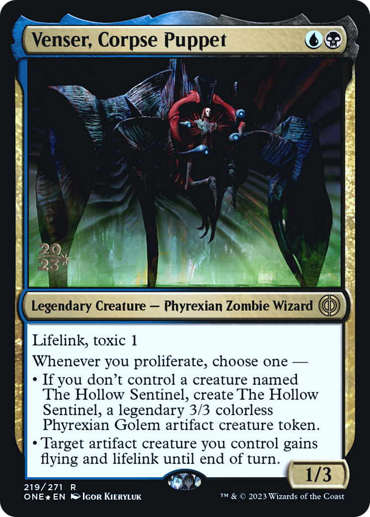 Venser, Corpse Puppet (PRE-219S) - rare - Foil