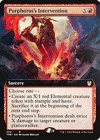 Purphoros's Intervention (THB-320) - rare: (Extended Art) - Foil