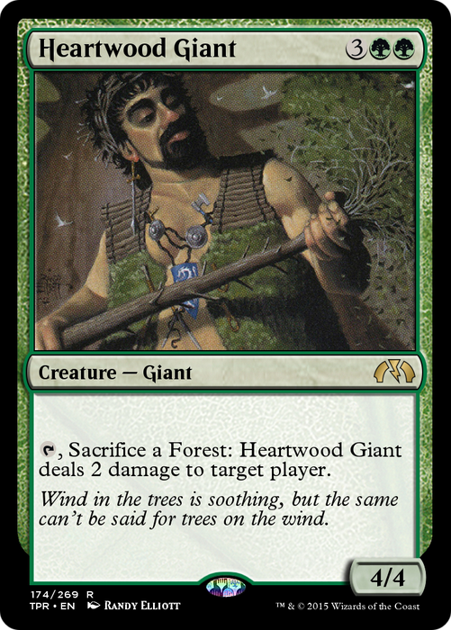 Heartwood Giant (TPR-174) - rare