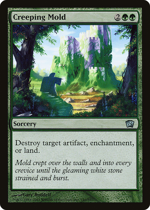 Creeping Mold (8ED-240★) - uncommon - Foil
