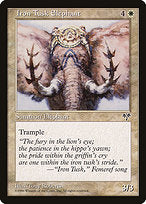 Iron Tusk Elephant (MIR-022) - uncommon
