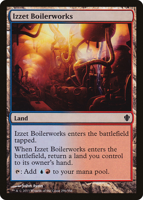 Izzet Boilerworks (C13-296) - common