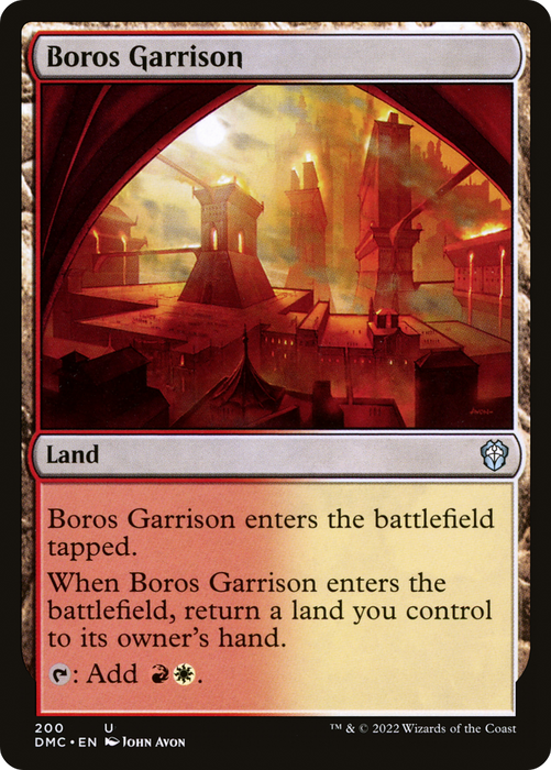 Boros Garrison (DMC-200) - uncommon