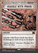 Crackle with Power (OTP-022) - mythic: (Showcase) (Borderless)