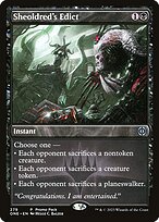 Sheoldred's Edict (PPONE-279) - uncommon - Foil