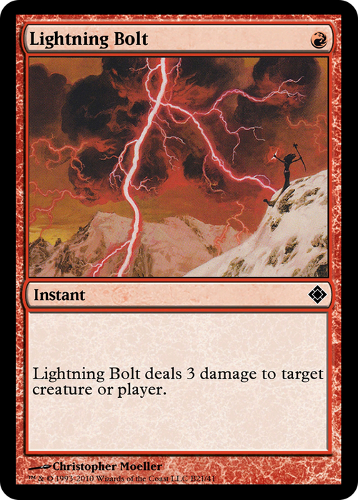 Lightning Bolt (TD0-B21) - common
