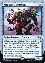 Modular Monstrosity (LIST-059) - rare - Foil