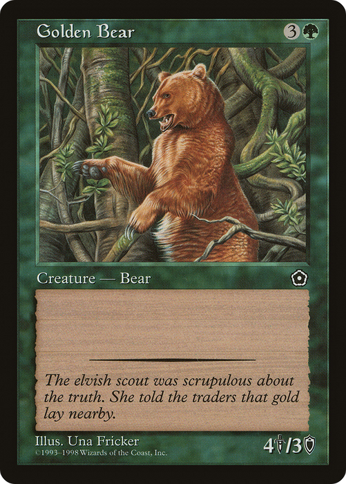 Golden Bear (P02-127) - common