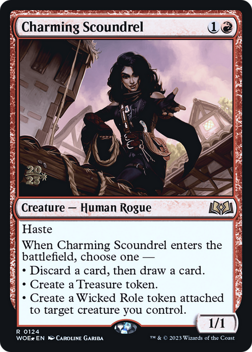 Charming Scoundrel (PRE-124S) - rare - Foil