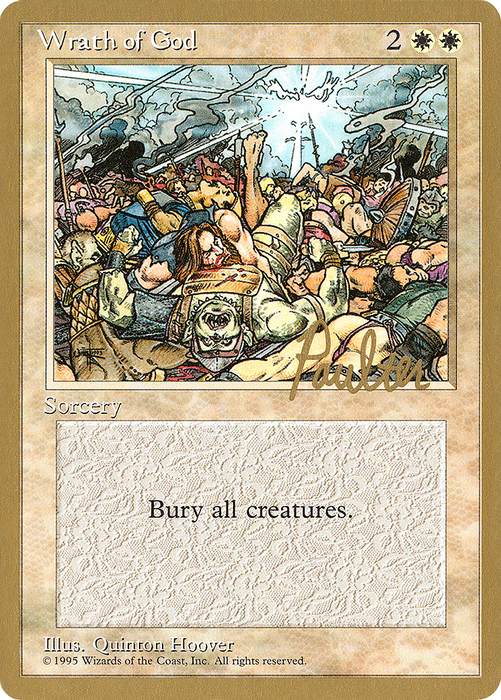 Wrath of God (WCD-PP58) - rare