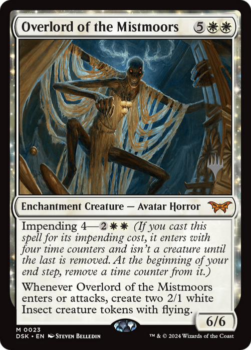 Overlord of the Mistmoors (PPDSK-23P) - mythic: (enchantment) - Foil