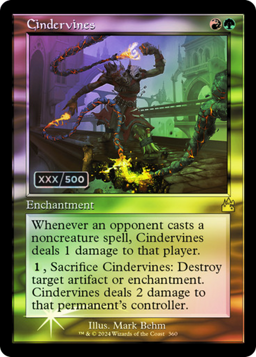 Cindervines (RVR-360Z) - rare - Foil