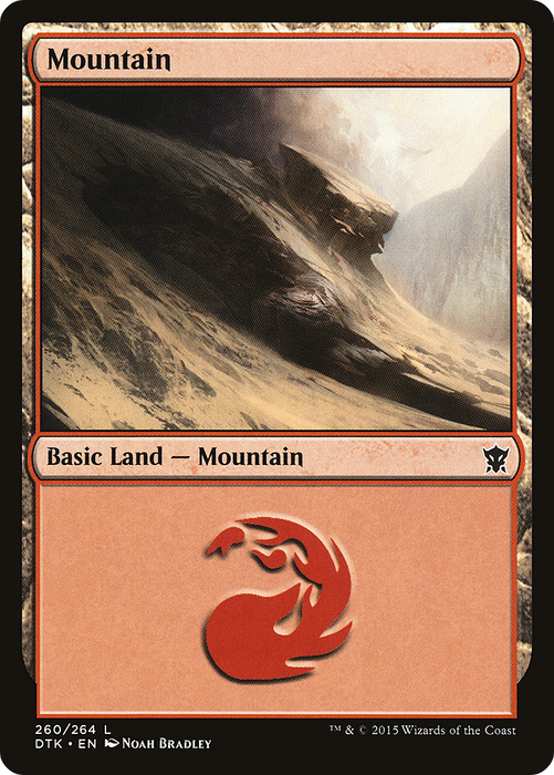 Mountain (DTK-260) - common - Foil