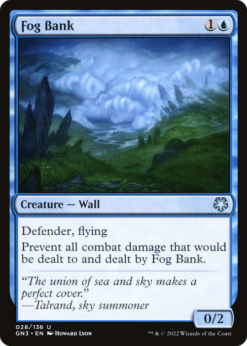 Fog Bank (GN3-028) - uncommon