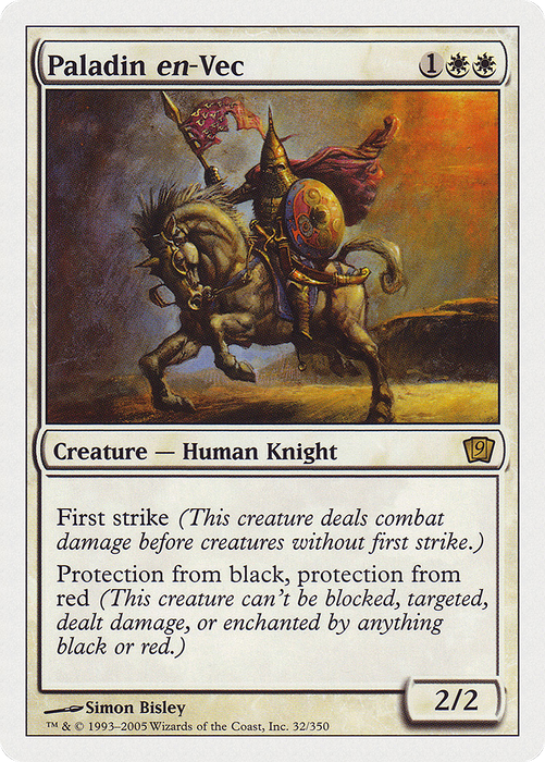 Paladin en-Vec (9ED-032) - rare
