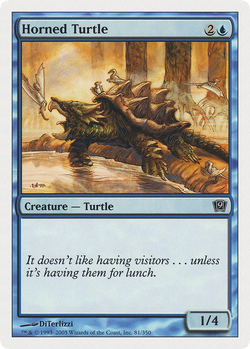 Horned Turtle (9ED-081) - common