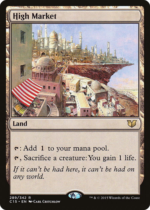 High Market (C15-289) - rare