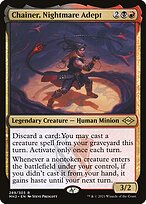 Chainer, Nightmare Adept (MH2-289) - rare - Etched Foil