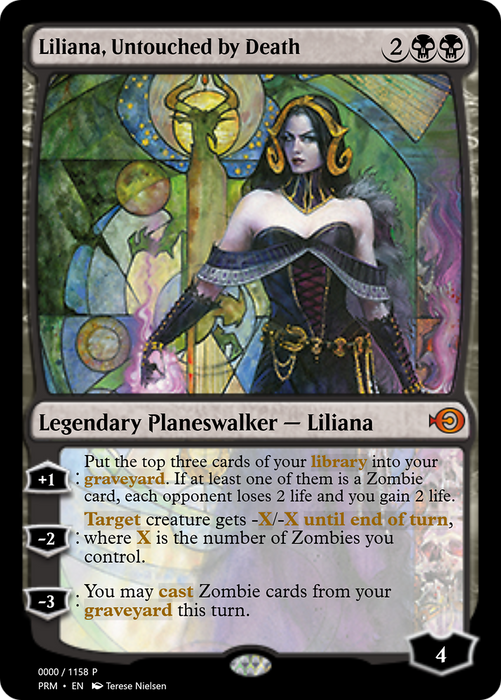 Liliana, Untouched by Death (PRM-70938) - mythic