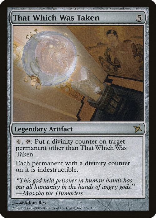 That Which Was Taken (BOK-162) - rare - Foil