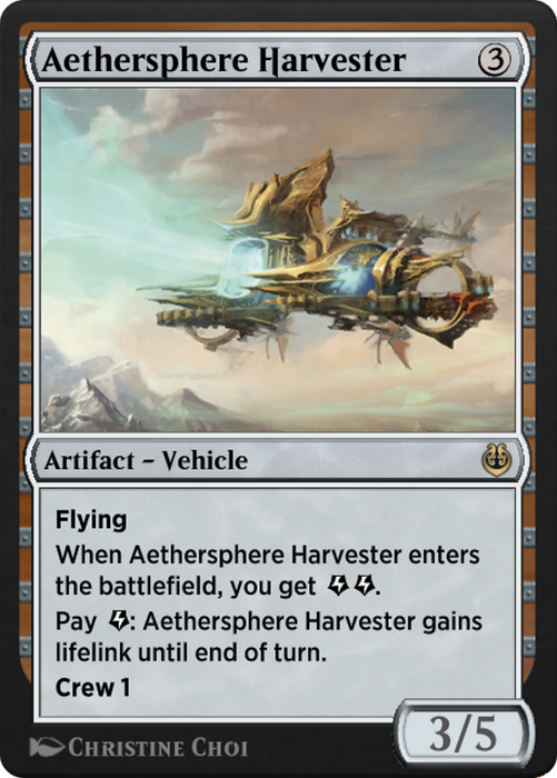Aethersphere Harvester (KLR-218) - rare