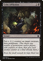 Grim Affliction (MM2-084) - common - Foil