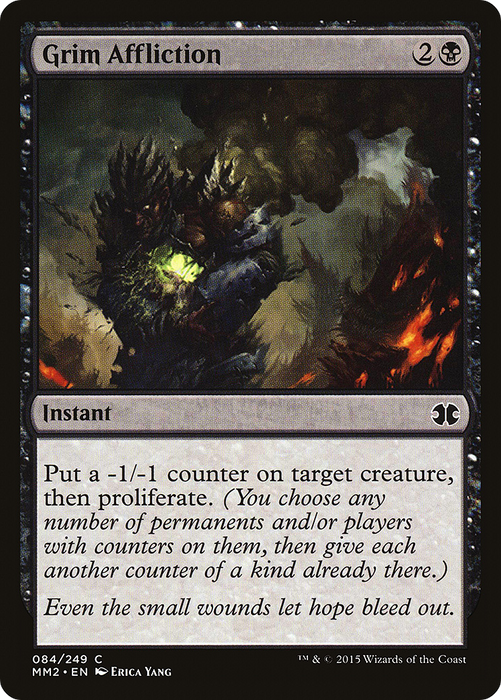 Grim Affliction (MM2-084) - common