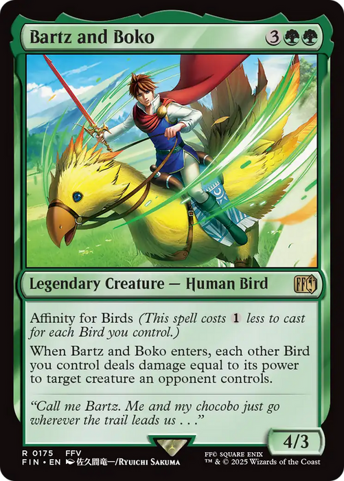 Bartz and Boko (FIN-175) - rare